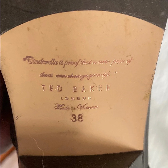 Black Ankle Boots with Studded Detail - Picture 7 of 8